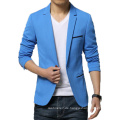 Neue Ankunft Blazer Männer Baumwolle Soild Anzug Jacke Slim Fit Blazer